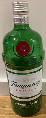 tanqueray Gin Flasche leer für Up Cycling 