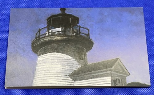 Acrylfarbe von Thomas Payne "Leuchtturm" Karte innen leer mit Umschlag Vintage - Bild 2 von 8