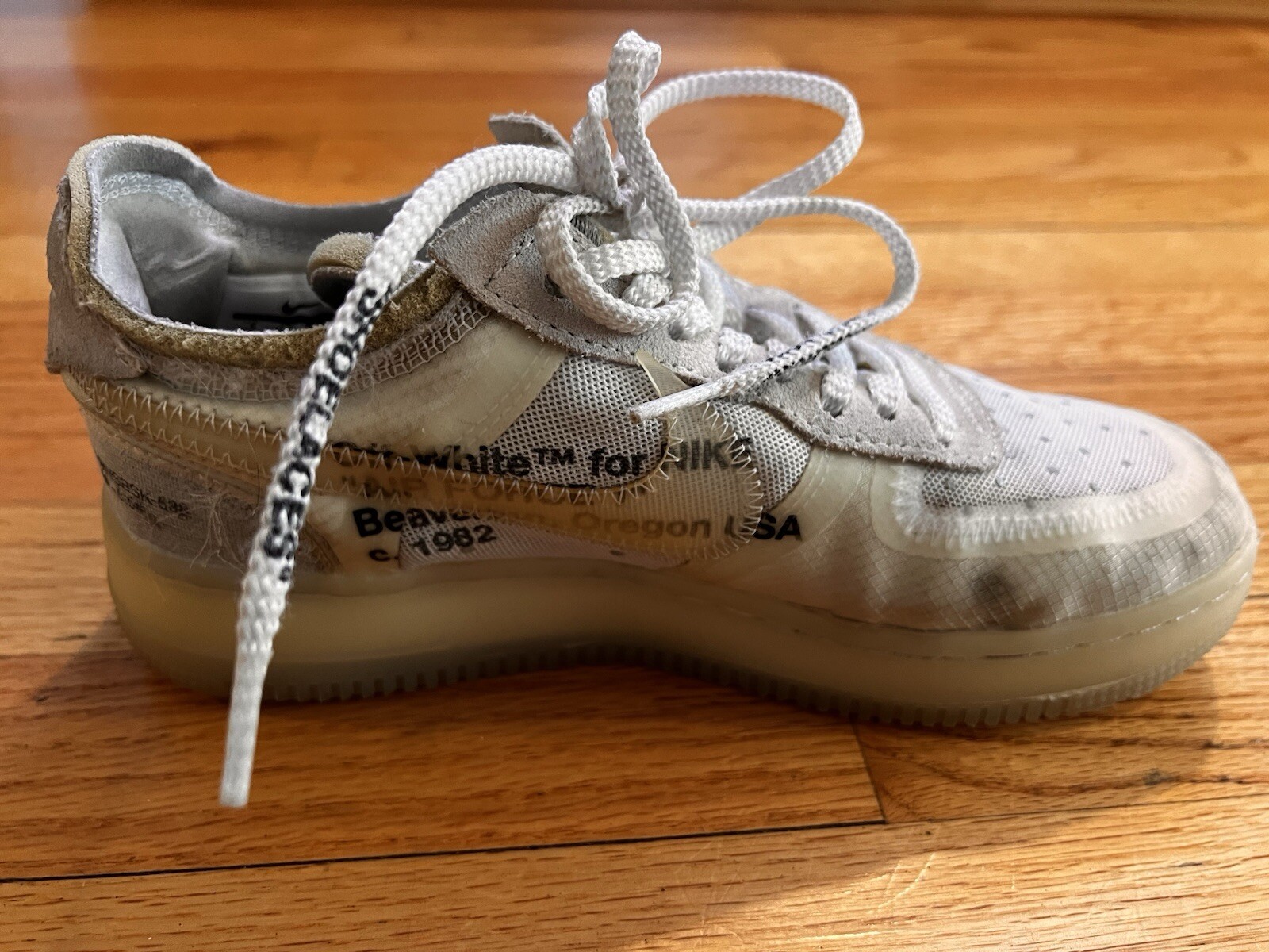 OFF WHITE X NIKE Taglia 6 Nike Off White x Air Force 1 Low The Ten