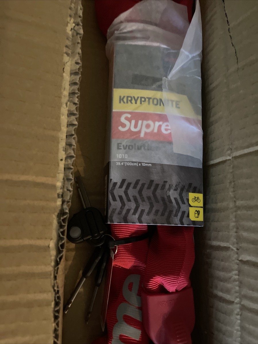 Supreme Kryptonite Integrated Chain Lock - SS21 - Ships Now!