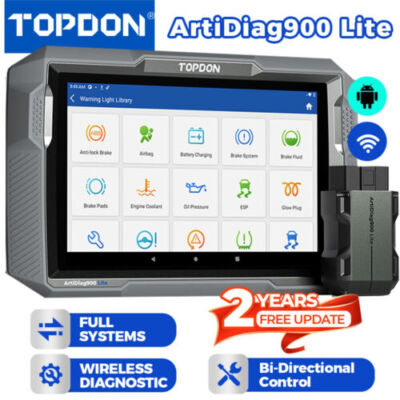 TOPDON ArtiDiag900 Lite KFZ OBD2 Diagnosegerät Auto Scanner Alle System Deutsch