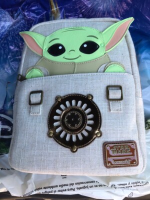 RARE Loungefly Disney Star Wars The Child Baby Yoda Mini  display picture 2