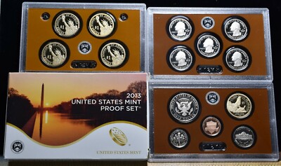 2013-S U.S. Mint Proof Set 14 Coins - Pristine Hand Picked Set | eBay