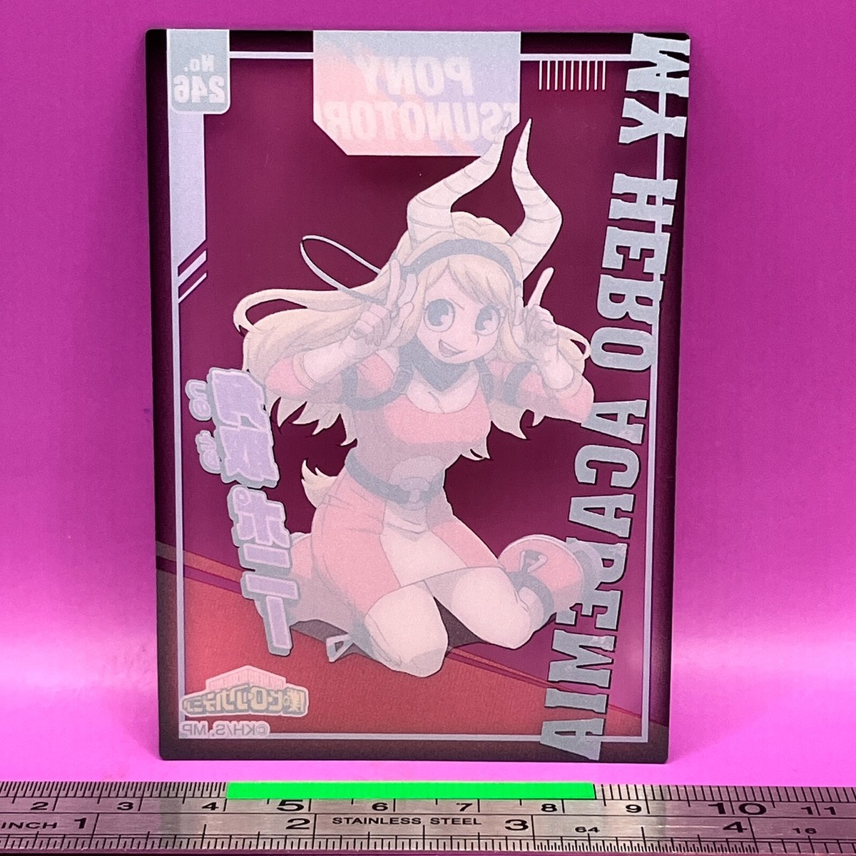 Pony Tsunotori / Rocketti 246 My Hero Academia MHA Trading Card