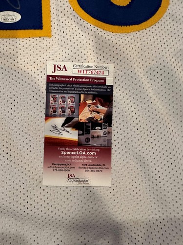 Tim Hardaway Autographed Jersey Golden State JSA COA - Picture 3 of 4