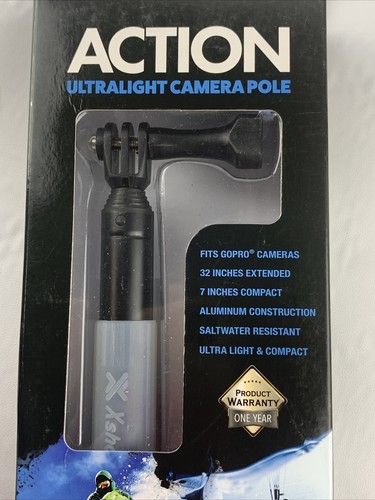 Xshot Action Ultralight Camera Pole NIB 7” - 32” GoPro Water Resistant Compact - Picture 4 of 11