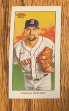 2021 Topps 206 T206 Base Back Nathan Eovaldi Boston Red Sox
