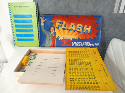 Vintage Mike Good Morning Flash Eg Board Game Rare