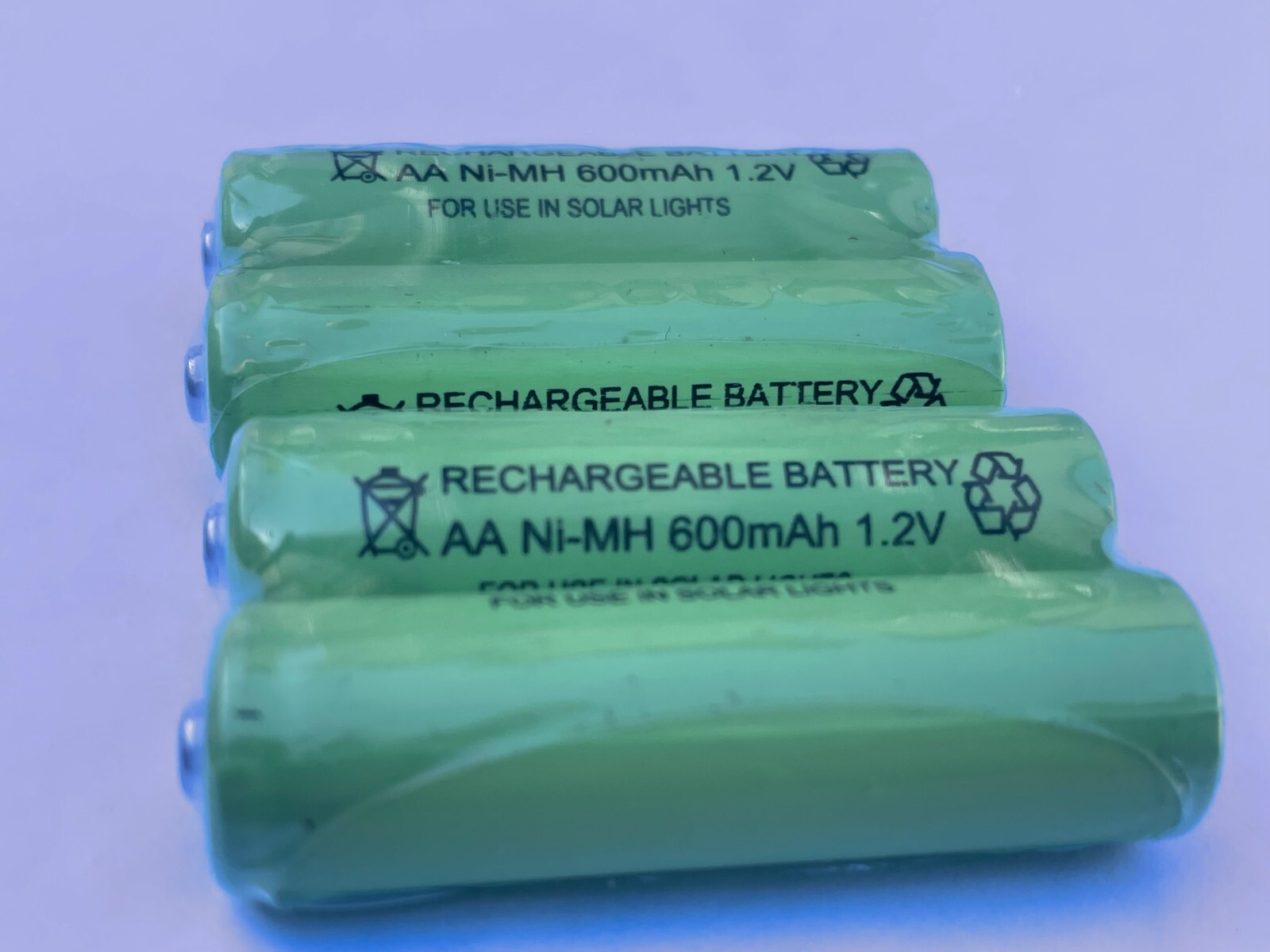 AAA AA HIGH CAPACITY Rechargeable Batteries NiMH 1.2v 600 mAh for Smart Garden eBay