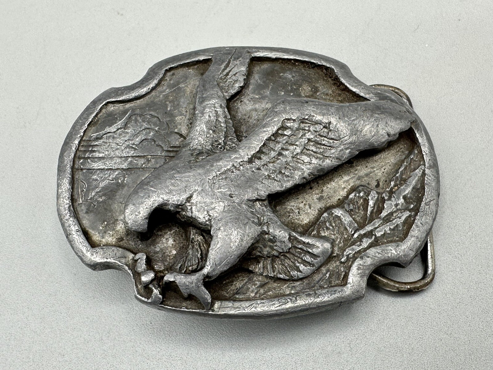 Vintage 1980s Bergamot Brass Works American Eagle Bel… Gem