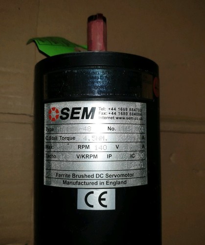 SEM MT30U4-48 Ferrite Brushed DC Servo Motor ***NEW*** - Picture 3 of 7