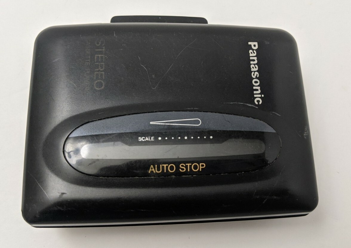 Vintage Panasonic RQ-P30 Stereo Cassette Player Portable