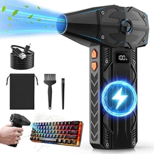 Compressed Air Duster-4 Gear Adjustable 200,000RPM Storm Electric Air Blower