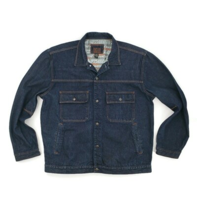 ジャケット Marithe + Francois Girbaud W NECK POINT CROP WORK JACKET blu Vintage Marithe Francois Girbaud Jean Jacket Mens Size XXL