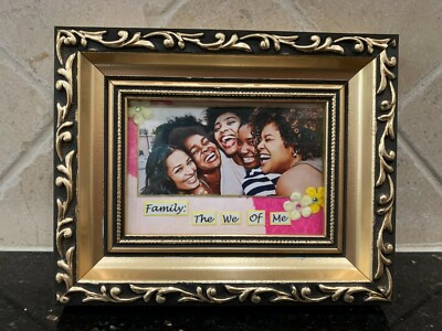 ACEO ATC Art Card Collage Black Women Ladies Family Girls Sisters Framed