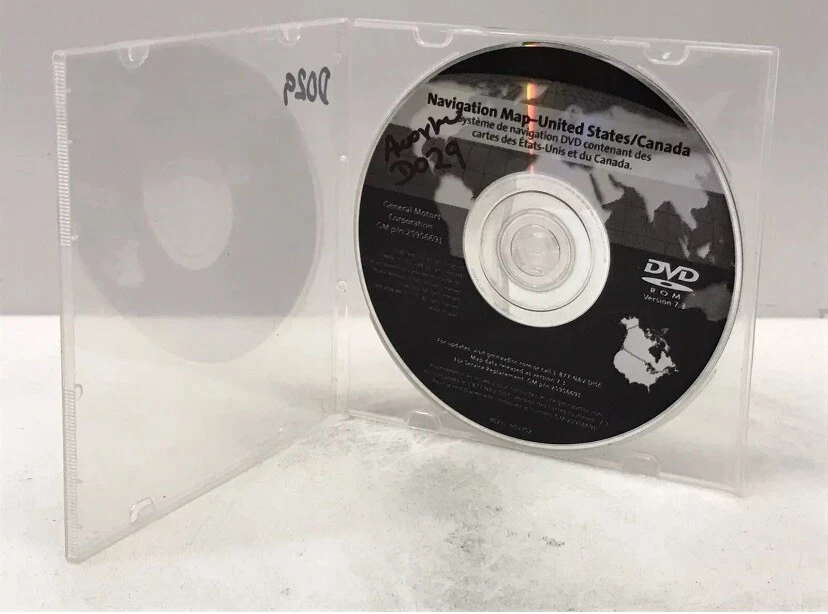 NAVIGATION SYSTEM MAP DVD USA/CANADA P/N 25956691 VERSION 7.3  "D029" - Image 3 of 4