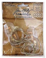 Tim Holtz Idea-Ology "Tiny Lights" Clear- 2 Wire Light Strands per Pack