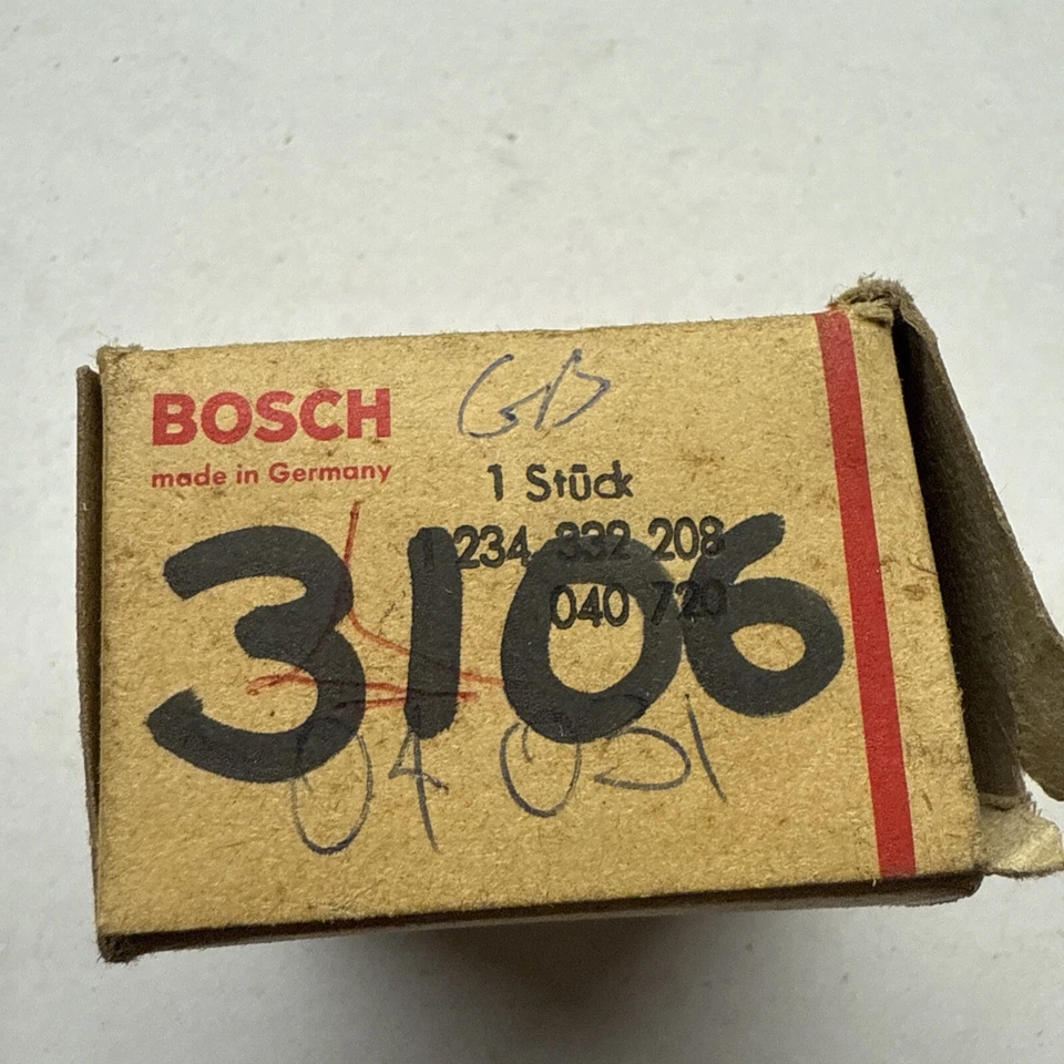 Rotor de encendido BMW 2000 2002 2800 3,0 CS Bosch NOS 1965-1974 #1234332208 Foto 2 de 2