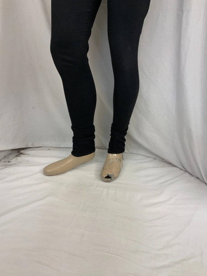 Mavi Jeans Sz 28 Alexa Black Cotton Poly Mid-Rise Super Skinny YGI O1-100 - Image 4 of 4