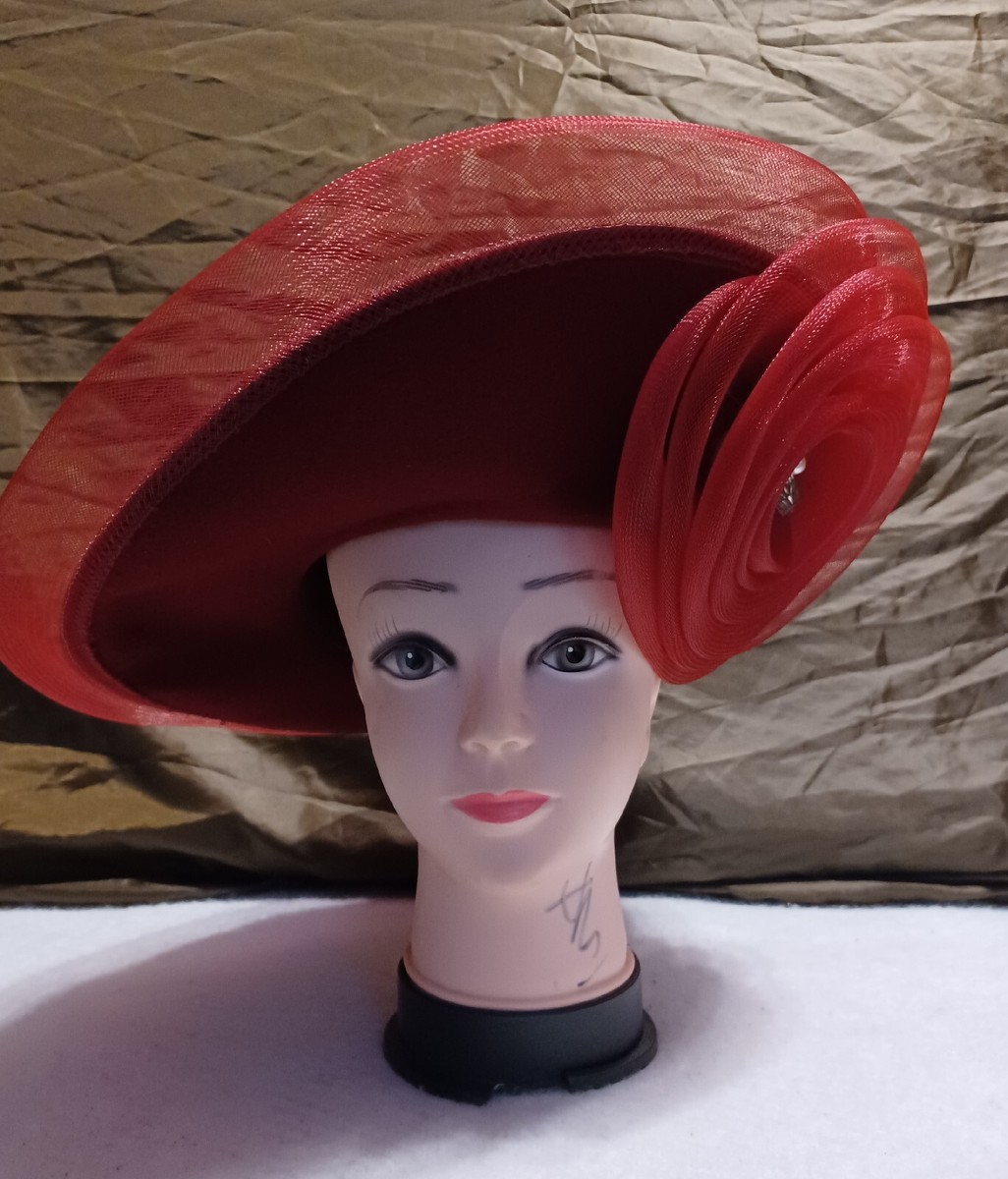 Beautiful Church Dress Hat by Jody g for Sylvia Jody G for Sylvia - Etsy main image 2