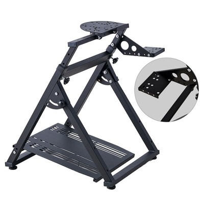 Foldable Steering Wheel Stand Racing Wheel Stand+Shifter Mount for Simulators