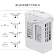 High Capacity Intelligent Flight Replacement Battery for DJI Phantom 4 Series