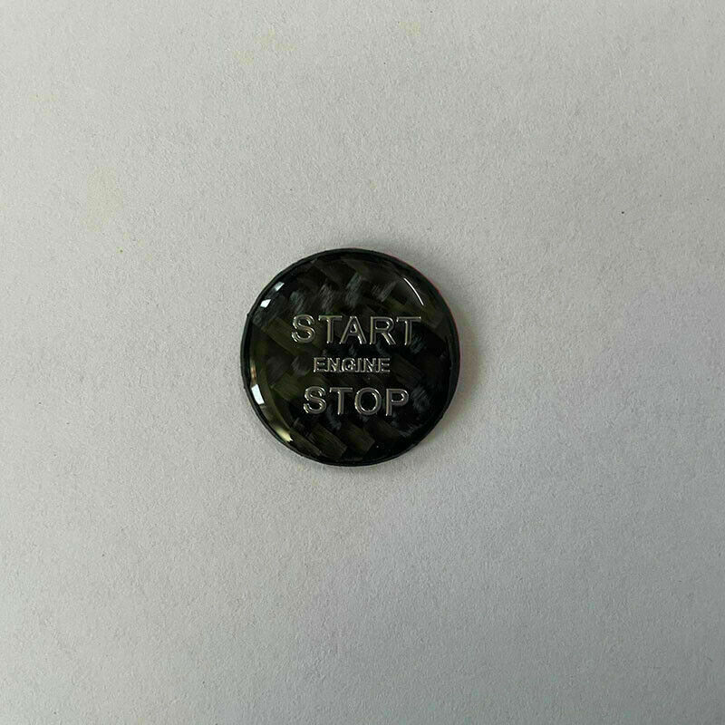 For Jaguar XF 201215 Carbon fiber Start Button Ignition Overlay Repair