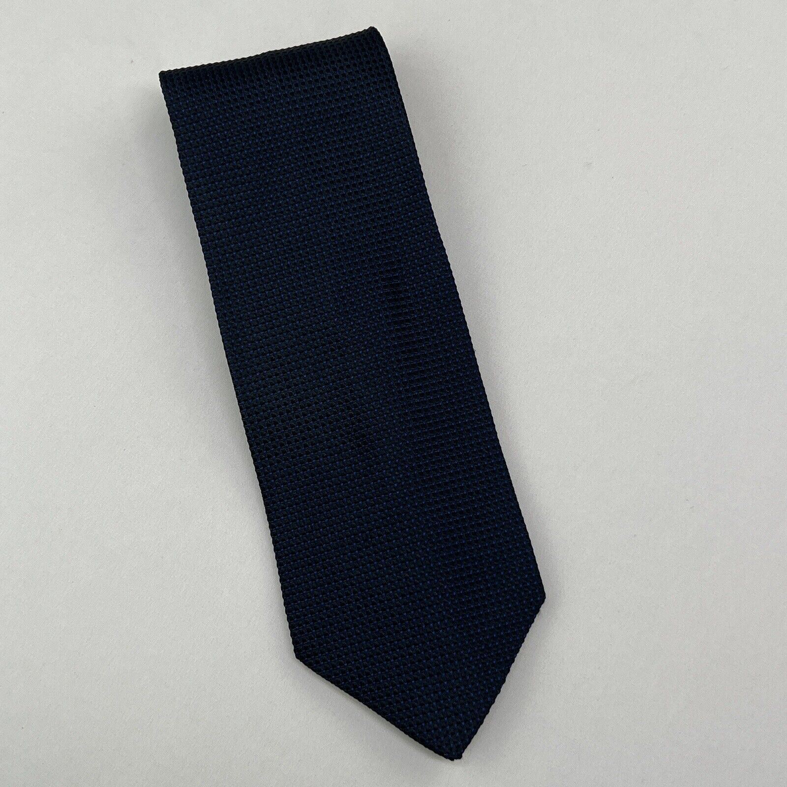 Vintage Gianni Versace Mens Blue Silk Necktie 100 Si… Gem
