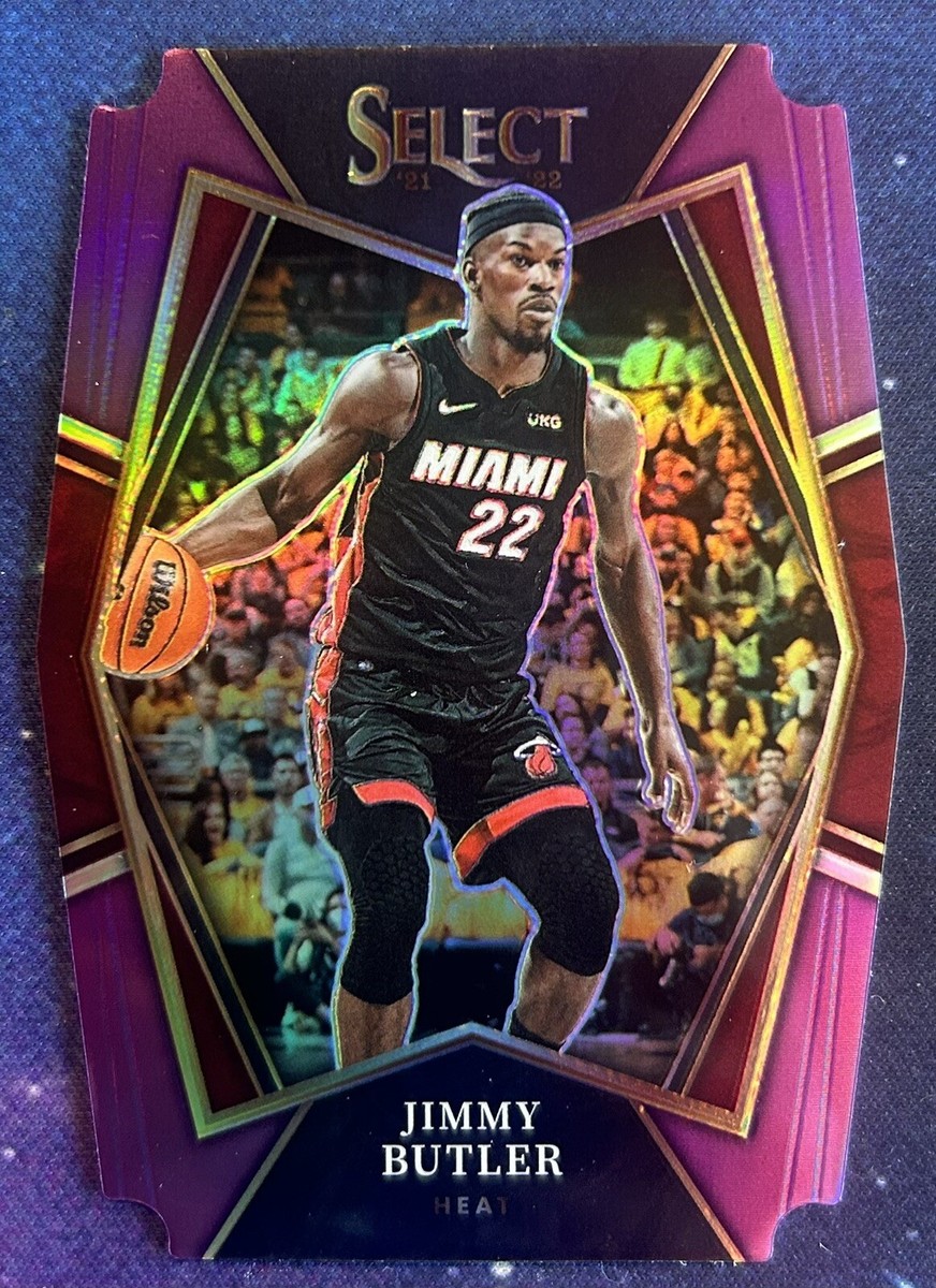 その他 2021-2022 Select Jimmy Butler 1 of 5 2021-22 Panini Select Jimmy Butler Premier Level Blue Die