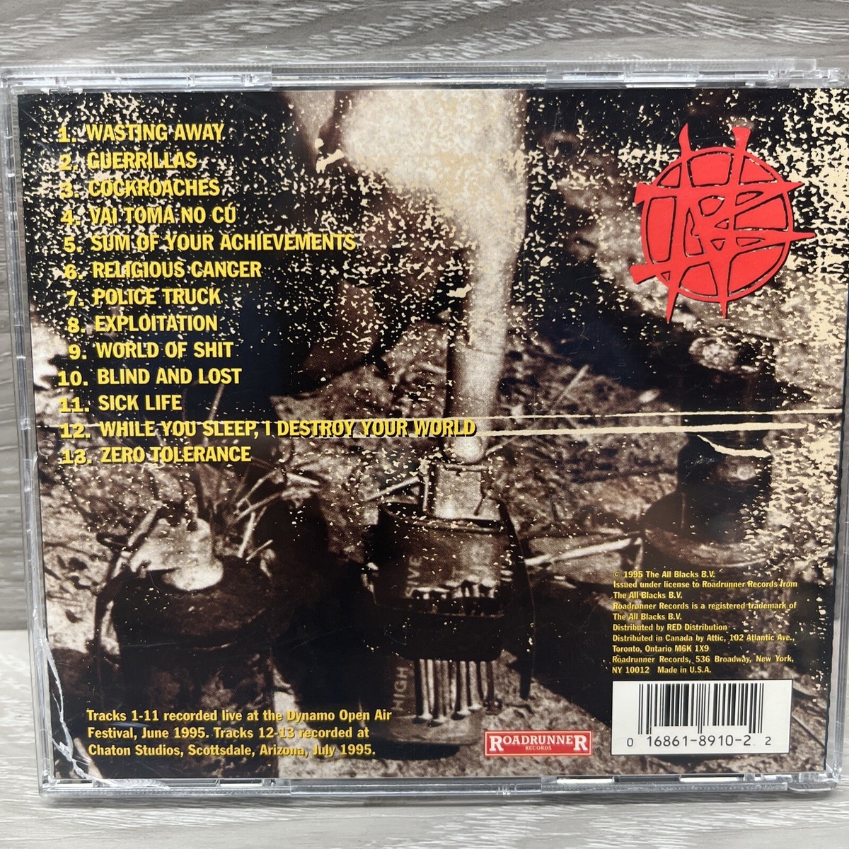 Proud to Commit Commercial Suicide by Nailbomb (CD, Oct-1995