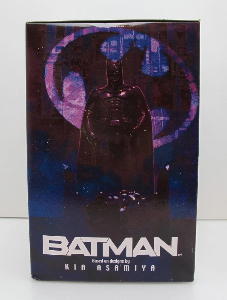 Figura de acción Batman de Kia Asamiya: Wave 2: Batman, Yamato Toys 2005 con póster Foto 4 de 4