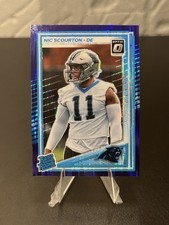 2025 Donruss Optic Football - Nic Scourton (Purple Shock) Rated Rookie Panthers