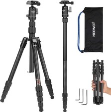 Carbon Fiber Camera Tripod Monopod 65" Lightweight Compact Portable Travel