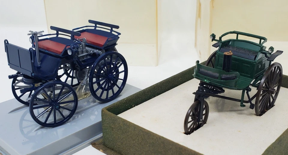 PAIR 1:40 Wiking Model Early Car Made in Germany in Original Case &Mercedes Benz - Image 2 of 4