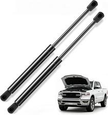 Front Hood Struts, Hood Shocks Lift Supports Replacement for Dodge Ram 1500 2500