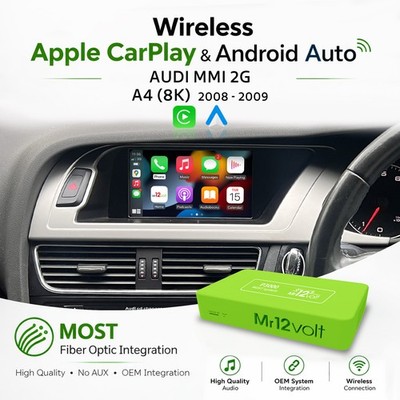 CarPlay Android Auto MirrorLink Interface passend für Audi MMI 2G High A4 A5
