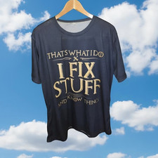 Men s Navy Funny Graphic Print  That s What I...