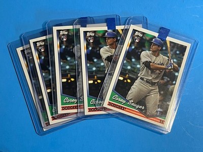 2016 Topps Update Walmart Exclusive #W20 Corey Seager Rookie RC X5 Dodgers