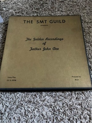 SMT GUILD GOLDEN RECORDINGS OF FATHER JOHN DOE 5 LP BOX ALCOHOLICS ANONYMOUS AA
