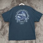 Orange County Choppers TShirt Y2K Navy Blue Cotton Short Sleeve Dog Graphic 2XL