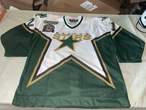 Authentic Guy Carbonneau Stanley Cup Dallas Stars CCM Jersey Men 52 Clean 2nhl - Picture 7 of 14
