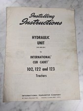 INTERNATIONAL HARVESTER INSTALL INSTRUCTION H...