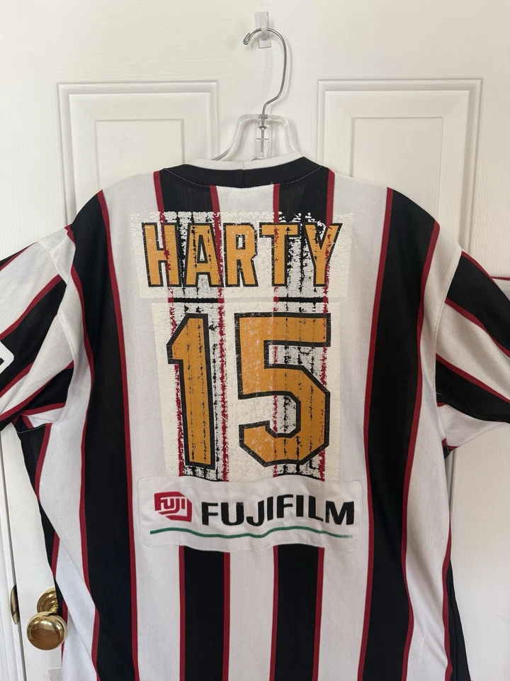 Camiseta deportiva del juego Rhett Harty Defender NewYork MetroStars ganadora Defensor del año Foto 2 de 4