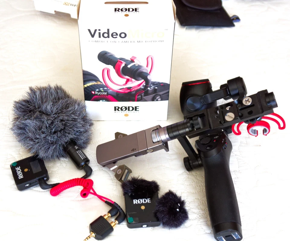 Camera stabilisée 4K DJI Osmo+  et pack complet  : micros Rode, batteries.. - Photo 2/4