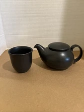 FORLIFE Teapot And Cup Dark Gray