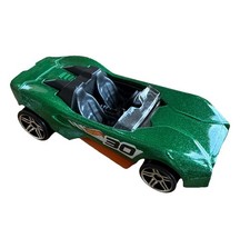 Hot Wheels/Mattel 2014 Carbonic Vehicle Green Ships Fast