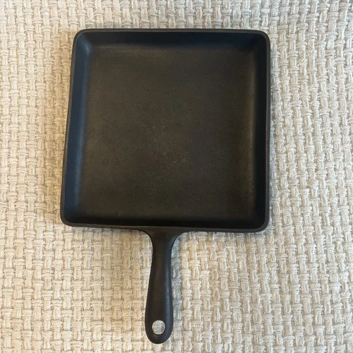 1930’s Wagner Ware Square Bacon Skillet With Stylized Logo 1103 A Restored