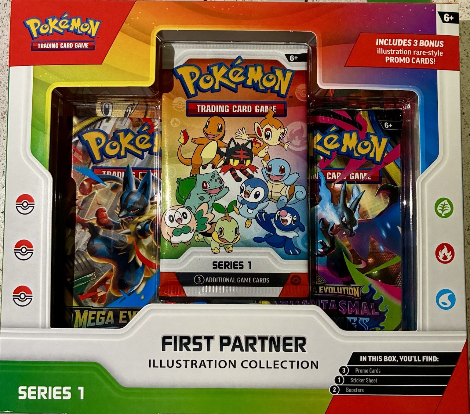 Pokémon TCG First Partner Illustration Collection Series 1 New Sealed