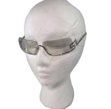 Versace Sunglasses 2004 Vintage Silver Wrap Diamante MOD N50-H 26M/222 68012