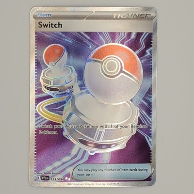 Pokemon Switch Ultra Rare ME02: Phantasmal Flames 123/094 NM